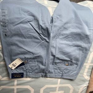 Ralph Lauren Sky Blue Slim Fit Pants